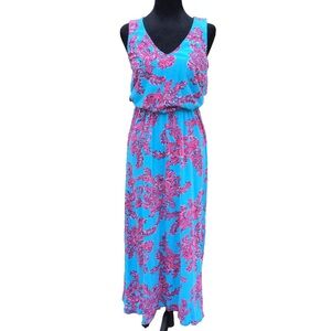 Lilly Pulitzer Mills Reef Racer Back Maxi Dress